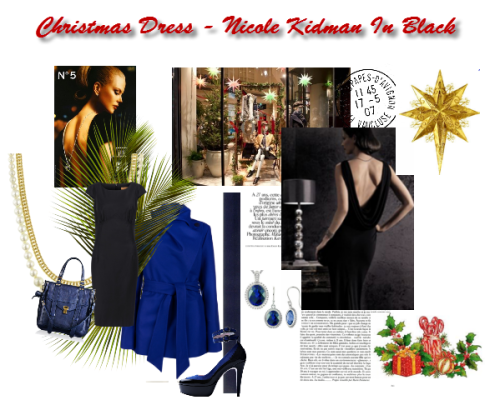 black dress, christmas dress, woman's fashion, online fashion boutique