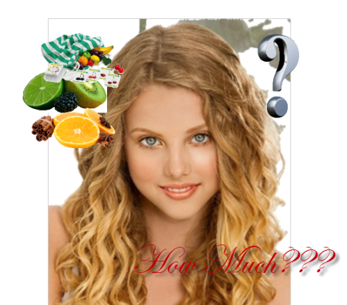 blonde girl and fruit price, jakarta fruit price for expats, jakarta price check